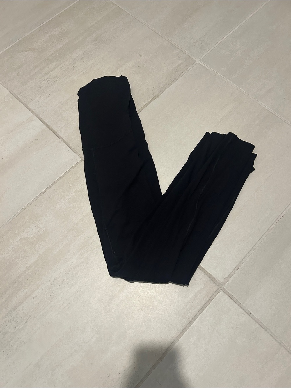 CRZ YOGA Black High-Waist Leggings